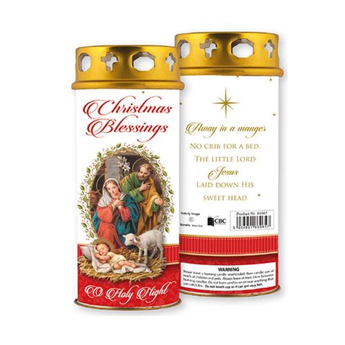 CHRISTMAS DEVOTIONAL CANDLE - CHRISTMAS BLESSINGS