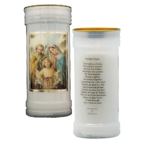 DEVOTIONAL CANDLE - HOLY FAMILY
