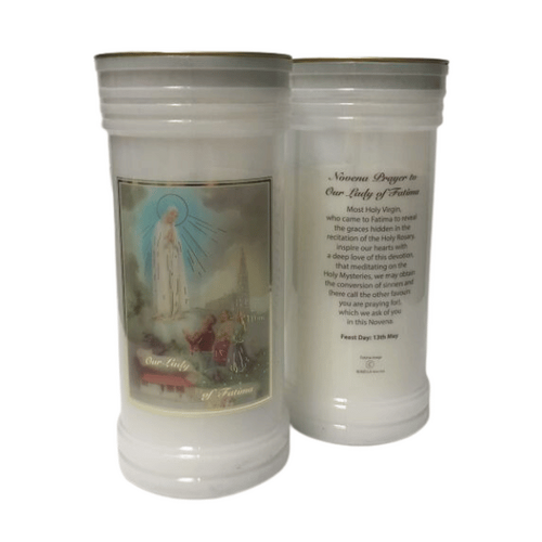 DEVOTIONAL CANDLE - OUR LADY OF FATIMA