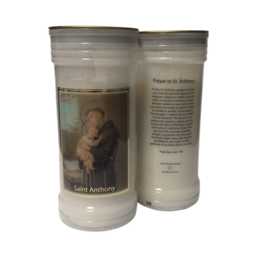 DEVOTIONAL CANDLE - ST ANTHONY 