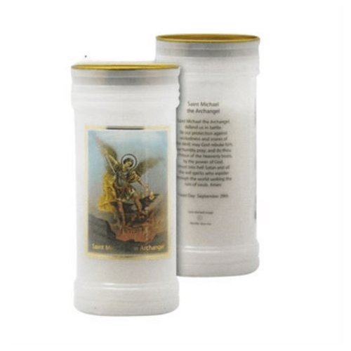 DEVOTIONAL CANDLE - ST MICHAEL