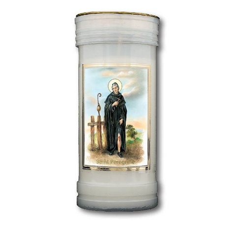 DEVOTIONAL CANDLE - ST PEREGRINE