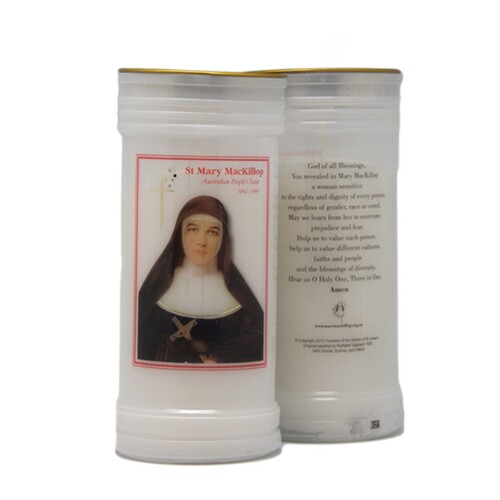 DEVOTIONAL CANDLE - MARY MACKILLOP   