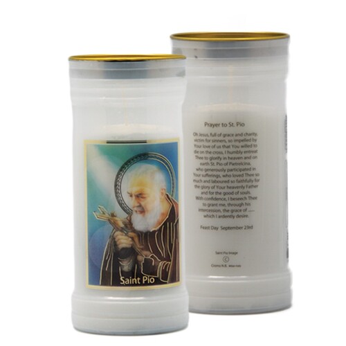 DEVOTIONAL CANDLE - PADRE PIO