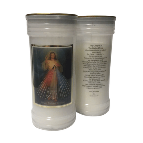 DEVOTIONAL CANDLE - DIVINE MERCY