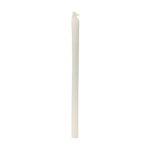 CANDLE 9 x 0.5" WHITE