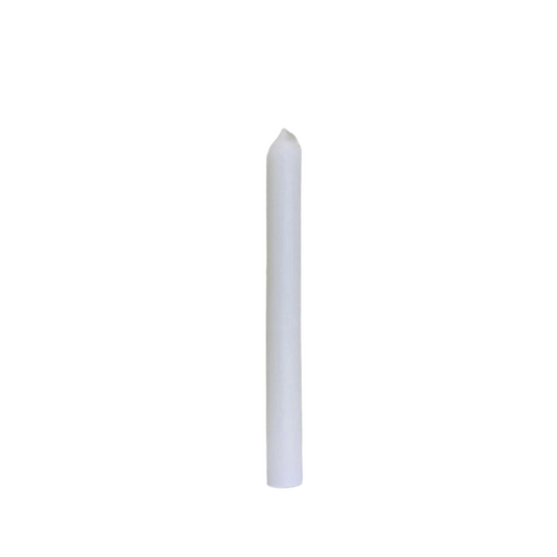CANDLE 9 X 7/8" WHITE