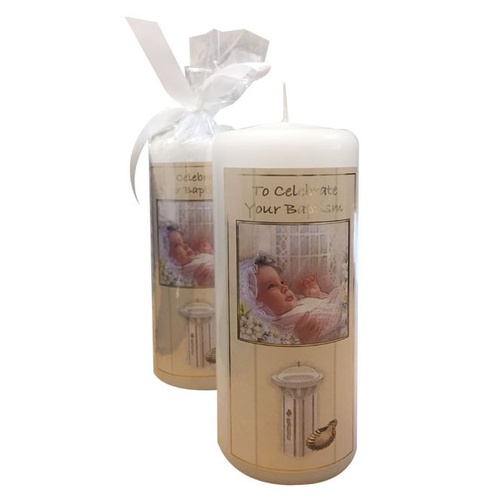 BAPTISMAL CANDLE 150 x 55mm