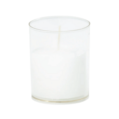 CANDLE VOTIVE IN ACRYLIC CUP