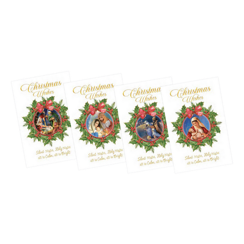 CHRISTMAS WISHES BOXED CARDS - WREATH BOX 18