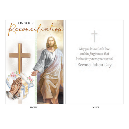 ON YOUR RECONCILIATION CARD - GOLD FOILING