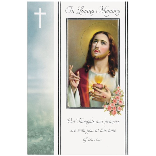 MASS INTENTION CARD IN LOVING MEMORY