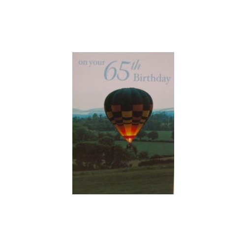 ON YOUR 65TH BIRTHDAY CARD