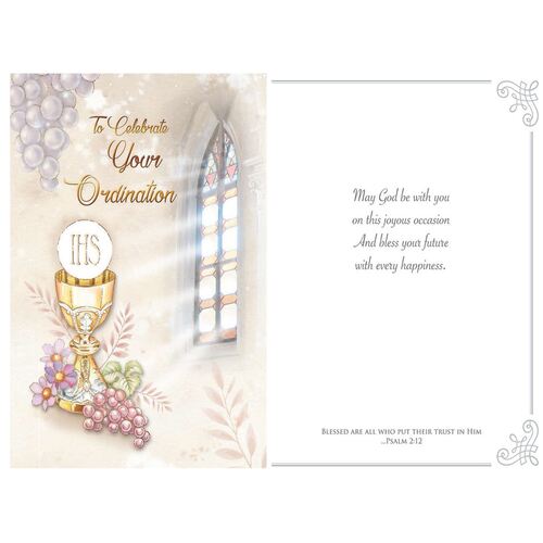 CARD TO CELEBRATE YOUR ORDINATION 