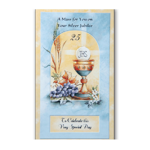 SILVER JUBILEE CARD