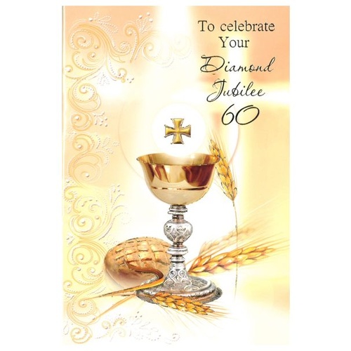 DIAMOND ANNIVERSARY 60TH CARD