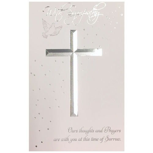 WITH SYMPATHY CARD