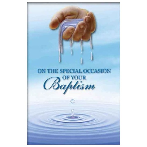 BAPTISM 3D CARD 