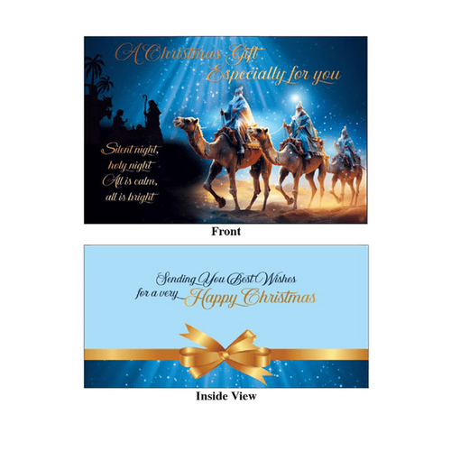 CHRISTMAS GIFT WALLET CARD