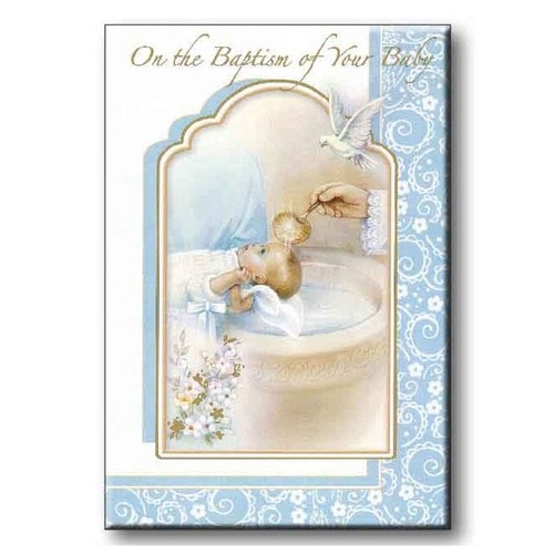 BAPTISM KEEPSAKE BOY