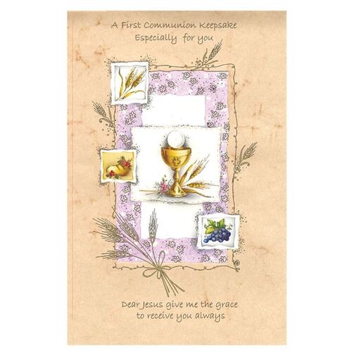 COMMUNION KEEPSAKE PADDED COVER