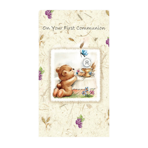 FIRST HOLY COMMUNION - TEDDY BEAR BOY                