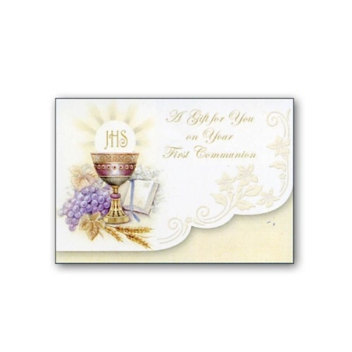 COMMUNION GIFT WALLET CARD 