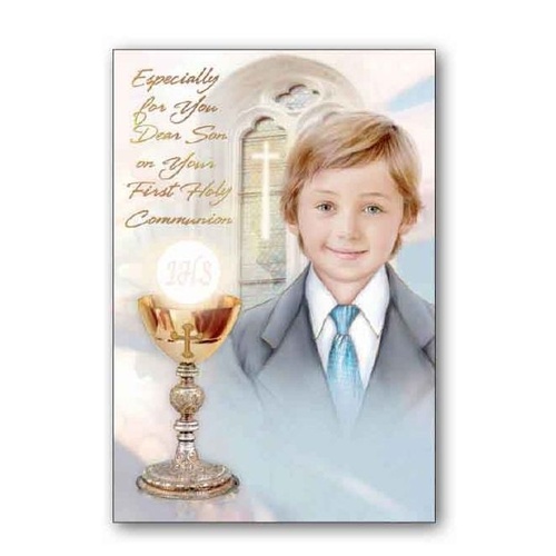ESPECIALLY FOR YOU DEAR SON ON YOUR 1ST COMMUNION 