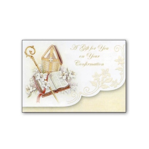 CONFIRMATION GIFT WALLET CARD
