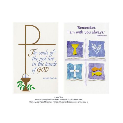 MASS INTENTION CARD ASSORTED