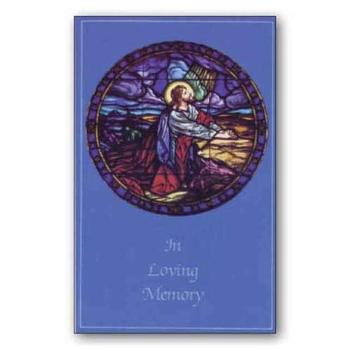 IN LOVING MEMORY MASS INTENTION CARD