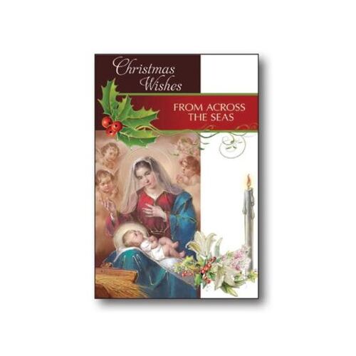 OVERSEAS CHRISTMAS CARD - SINGLE CARD