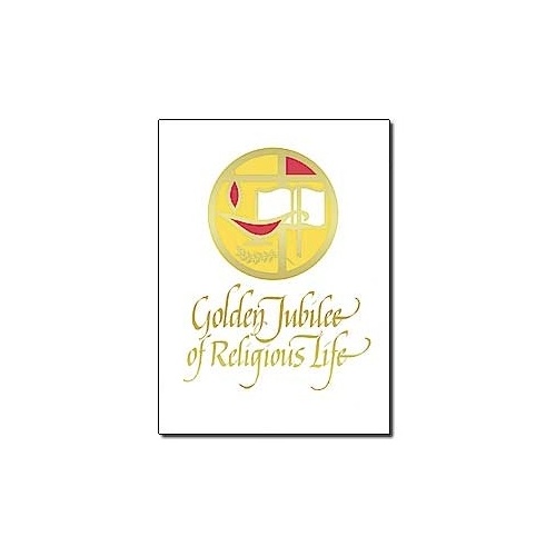 GOLDEN JUBILEE OF RELIGIOUS LIFE 50TH CARD