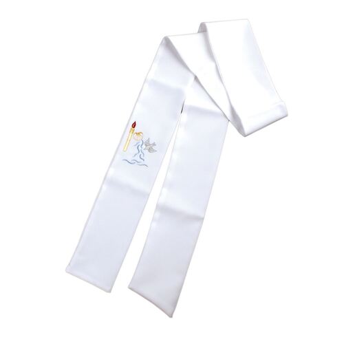 BAPTISMAL STOLE WITH SYMBOLS