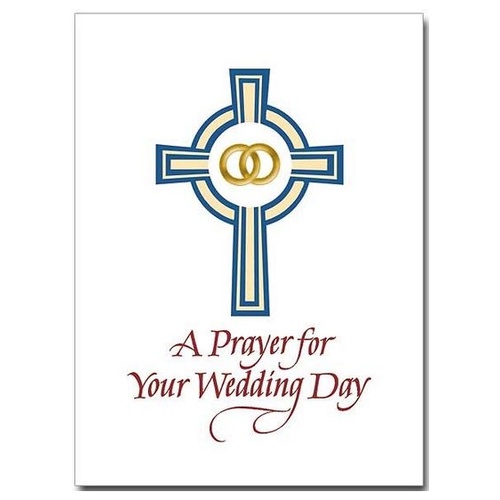 A PRAYER FOR YOUR WEDDING DAY CARD