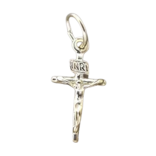 CRUCIFIX STERLING SILVER 20MM BOXED