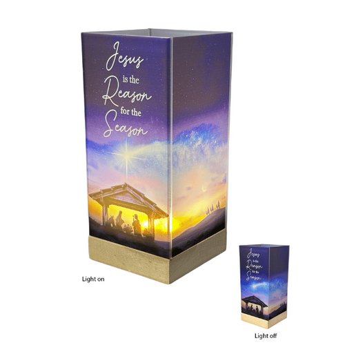 LED LIGHT LAMP - JESUS IS THE REASON
