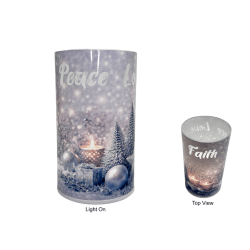 CHRISTMAS LED LAMP - PEACE AT CHRISTMAS