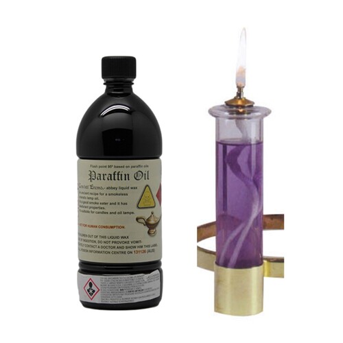 PARAFFIN LAMP OIL COLOURED 1 LITRE - PURPLE