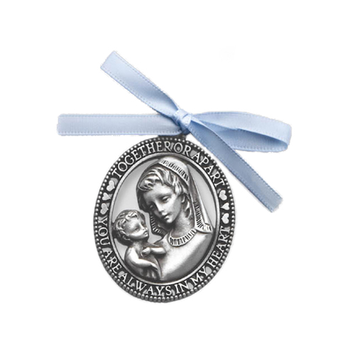 COT MEDALLION BOY MOTHER AND CHILD      