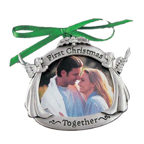 METAL CHRISTMAS ORNAMENT - FIRST CHRISTMAS TOGETHER  **Limited Stock**
