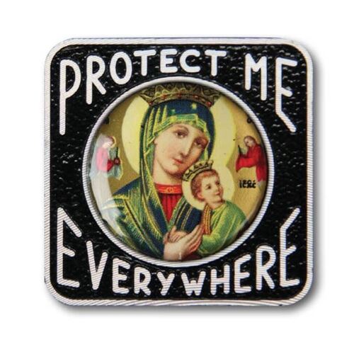 CAR PLAQUE MAGNET SQUARE Perpetual Succour