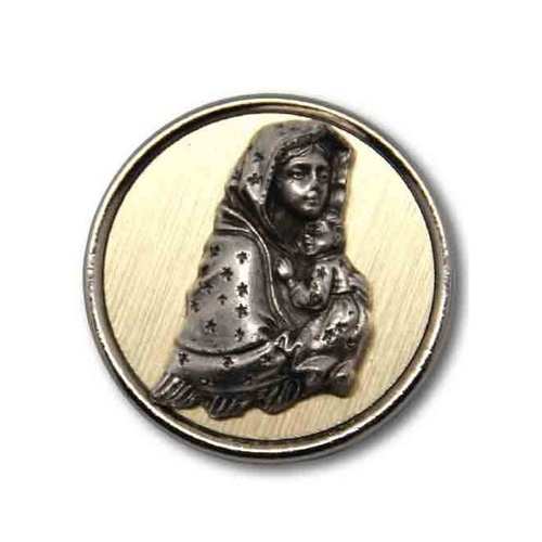 CAR PLAQUE MAGNET ROUND Ferruzzi              