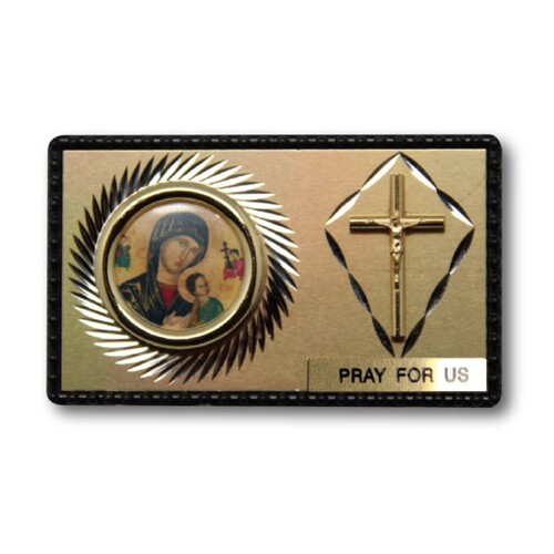 CAR PLAQUE MAGNET RECTANGULAR Our Lady of Perpetual Succour    