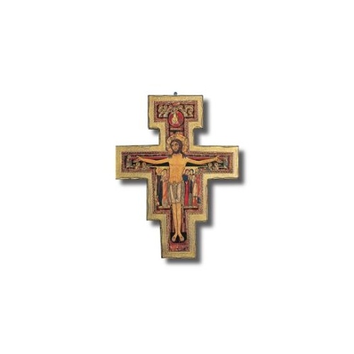 CRUCIFIX WALL SAN DAMIANO 97cm X 70cm