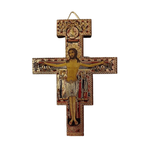 CRUCIFIX SAN DAMIANO HANGING  **Limited Stock**