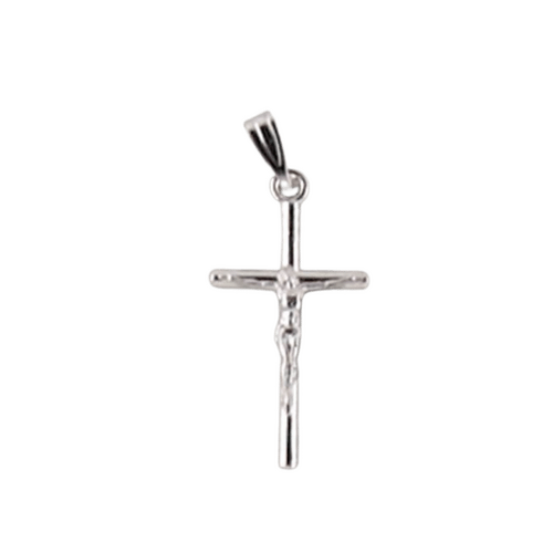 CRUCIFIX SILVER SMALL 25MM