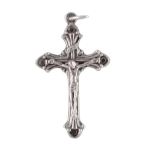 CRUCIFIX SILVER 30MM                 
