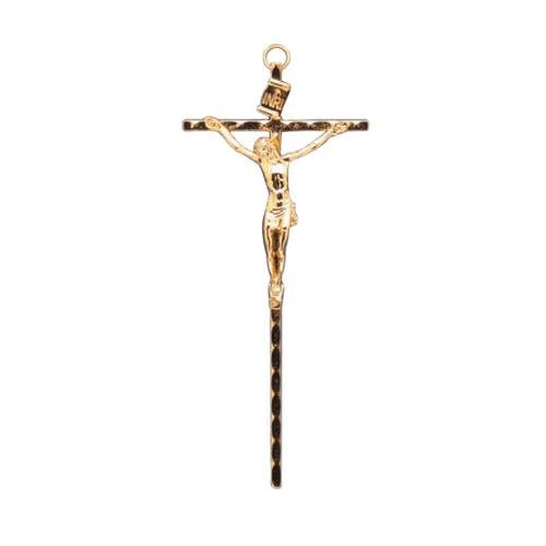 CRUCIFIX GOLD 13cm X 8cm
