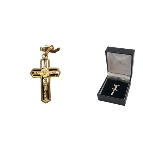 CRUCIFIX 9KT GOLD 